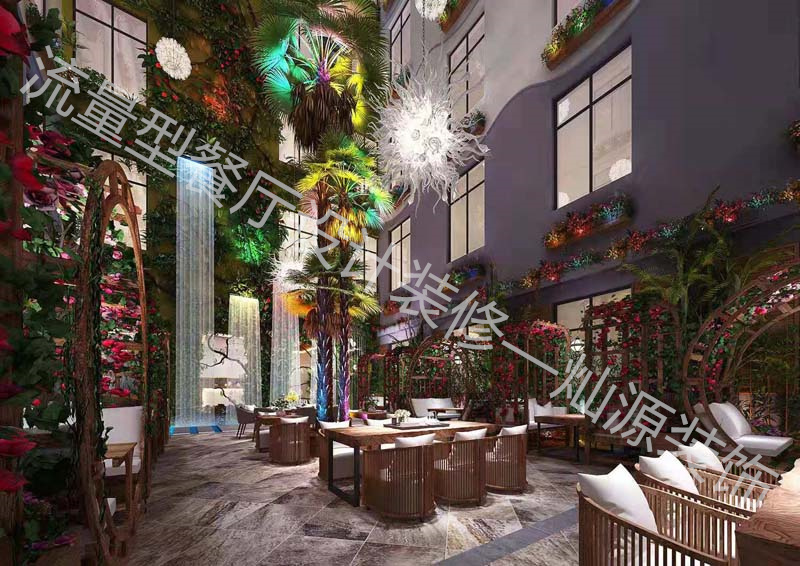 水泥工业风餐厅设计装修效果图&mdash;利来w66最给利装饰