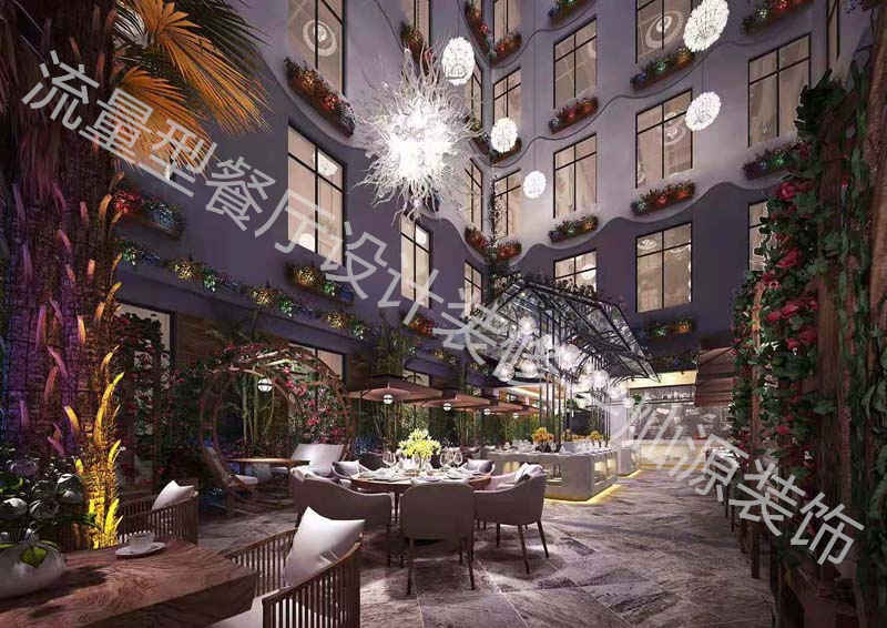 水泥工业风餐厅设计装修效果图&mdash;利来w66最给利装饰