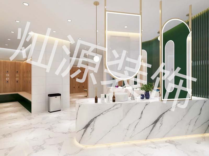 健身房设计效果图&mdash;利来w66最给利装饰