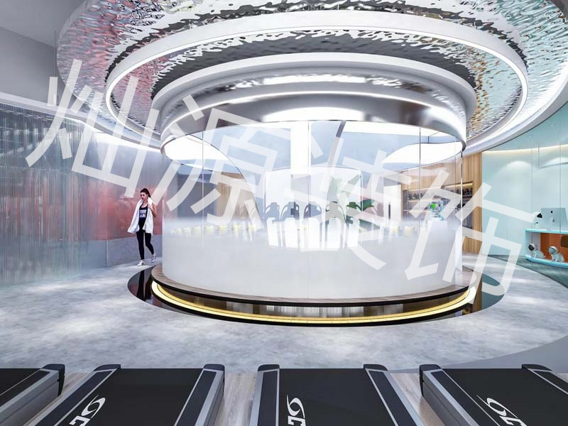 健身房设计效果图&mdash;利来w66最给利装饰