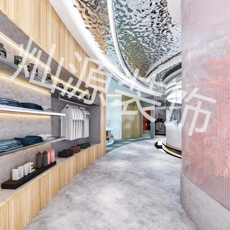 健身房设计效果图&mdash;利来w66最给利装饰