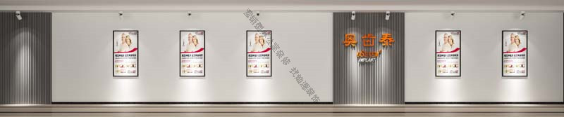 南宁办公室装修效果图之过道&mdash;利来w66最给利装饰