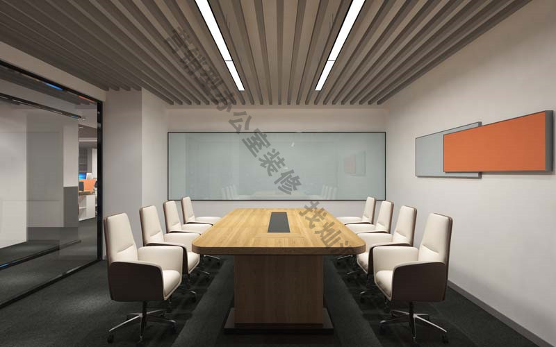 南宁办公室装修效果图之会议室&mdash;利来w66最给利装饰