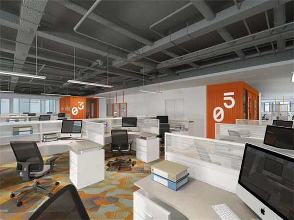办公室设计装修效果图&mdash;利来w66最给利装饰