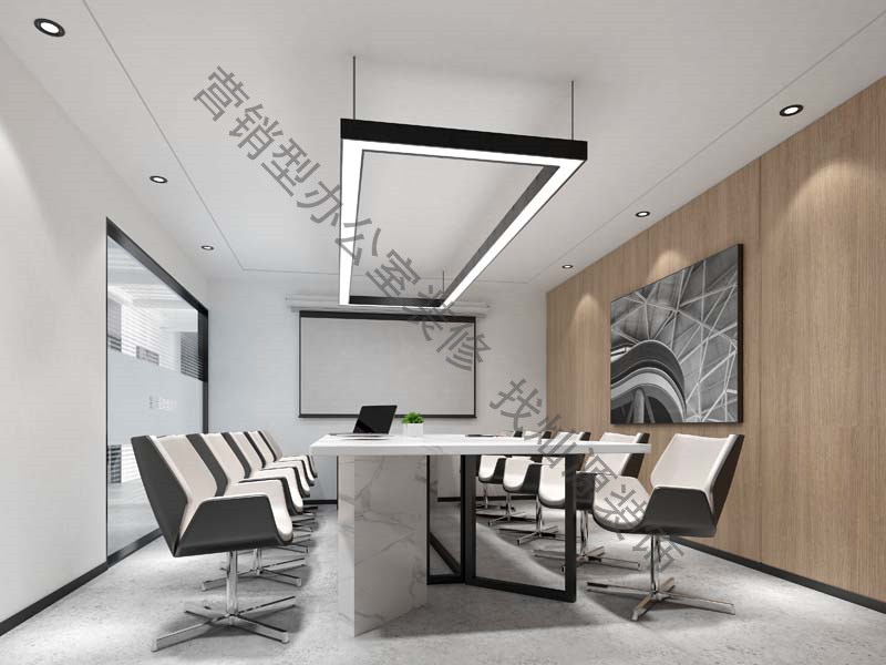 办公楼装修设计效果图之会议室