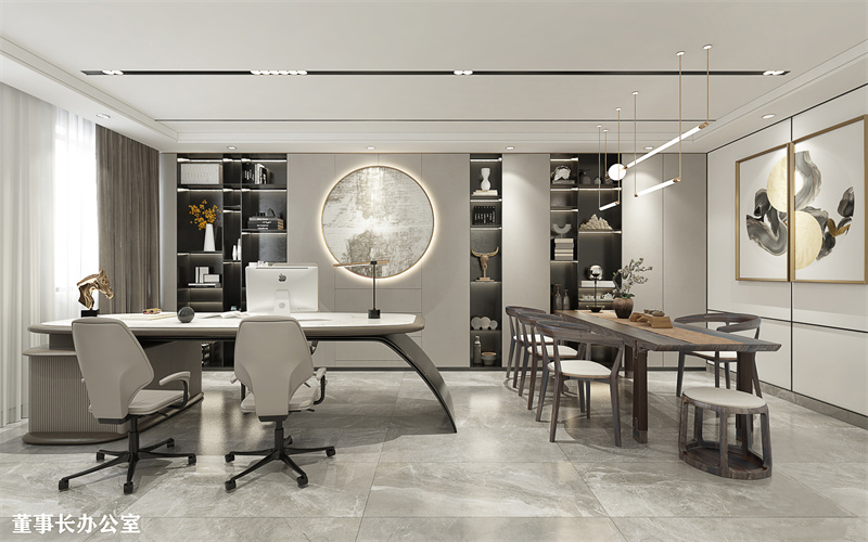 广西荣基医疗机械有限公司办公室设计装修工程效果图