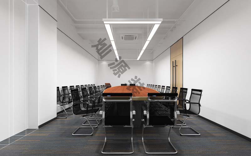 科技公司办公室设计效果图-会议室