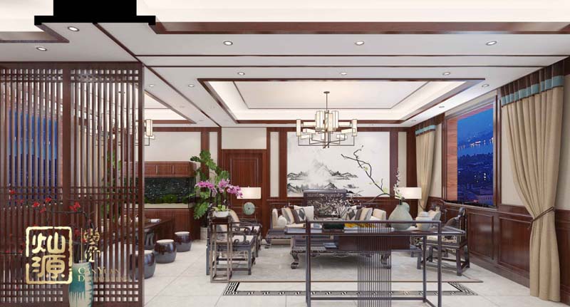 总经理办公室装修效果图