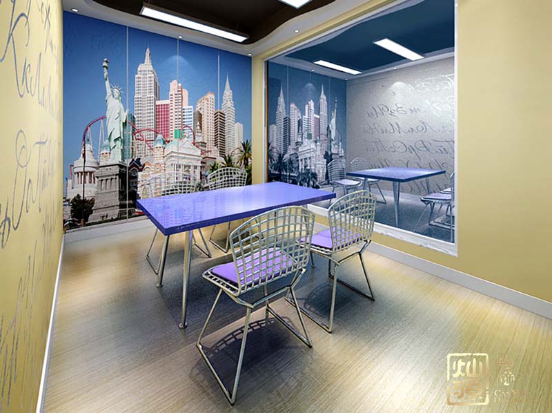 南宁培训学校室内装修