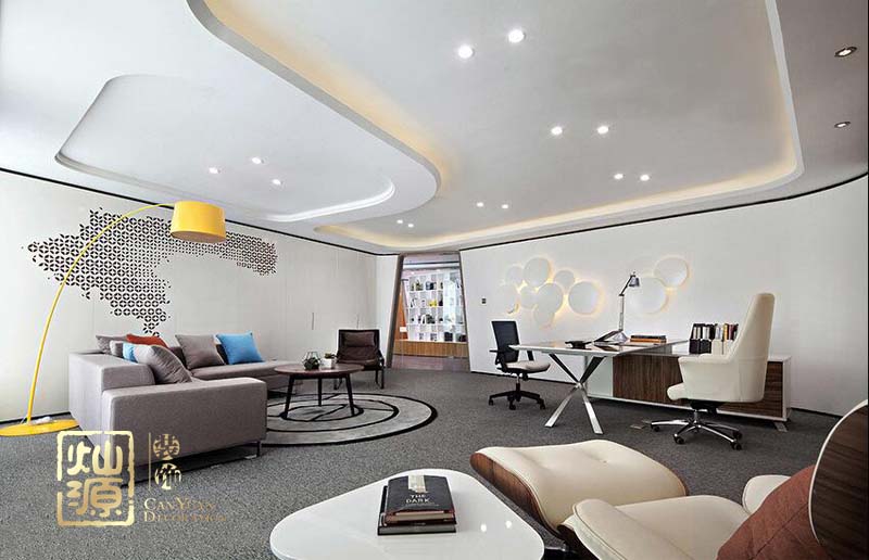 现代风格老板办公室