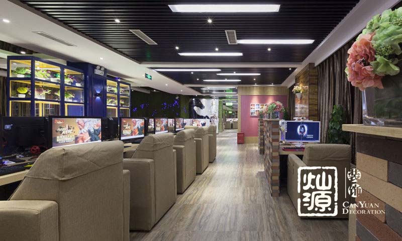 南宁网咖会所装修