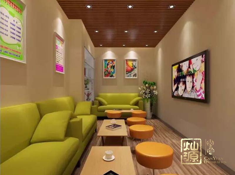 南宁培训学校设计接待室