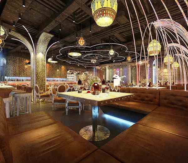 丽榭.艾米云酒吧装修施工案例--利来w66最给利装饰