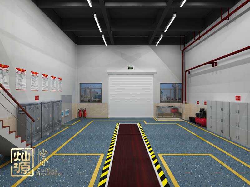 腾讯一停有位智能停车服务有限公司办公楼装修项目开工仪式—贵阳装修公司利来w66最给利装饰