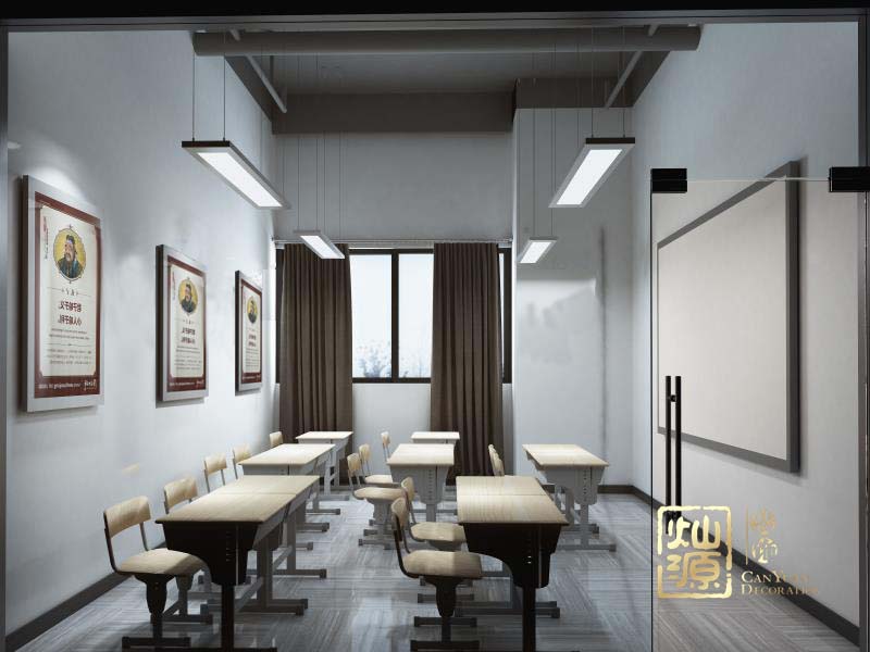 托管培训学校设计装修