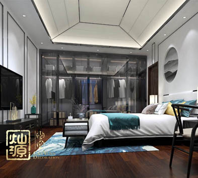 南宁邕江湾别墅设计装修案例－利来w66最给利装饰