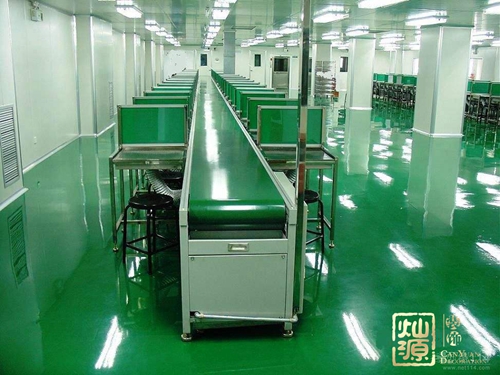 无尘车间厂房装修实景图