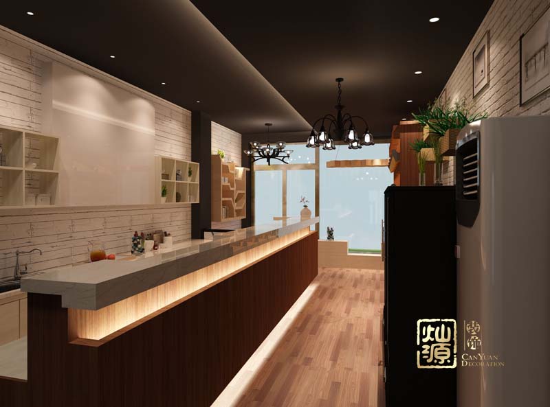 南宁水果店设计装修