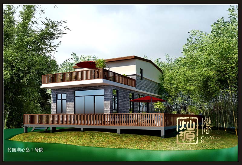 南宁私人会所设计装修之外观效果图