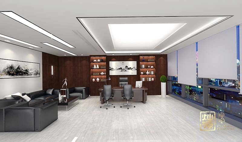 领导办公室装修效果图