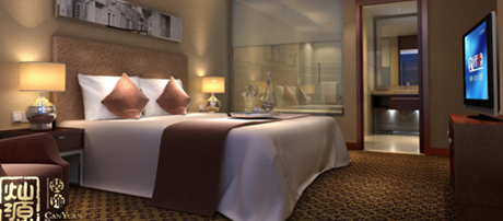 南宁酒店装修公司给顾客一个舒适的睡眠