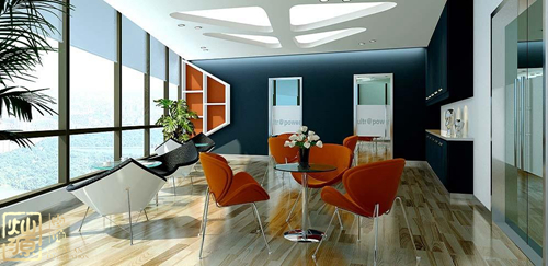 南宁装修公司办公室装修效果图