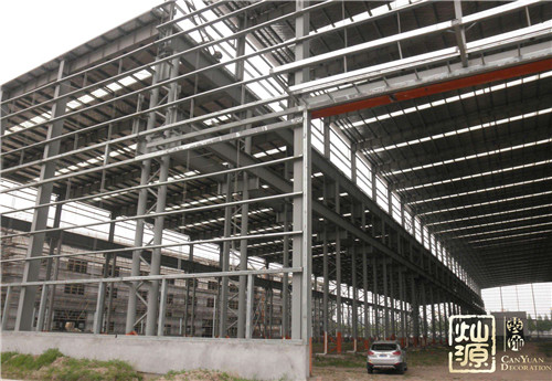 钢结构厂房外部
