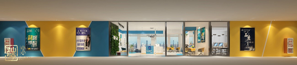 南宁西乡塘区教育培训学校装修设计 融合品牌打造轻松高效的教学空间