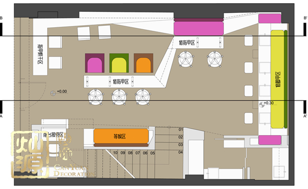美容店设计装修效果图