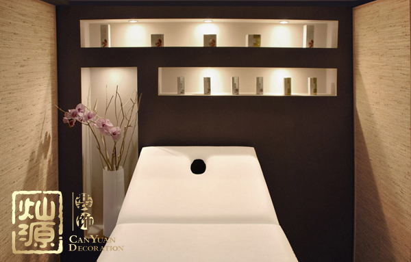 美容店设计装修效果图之按摩理疗区