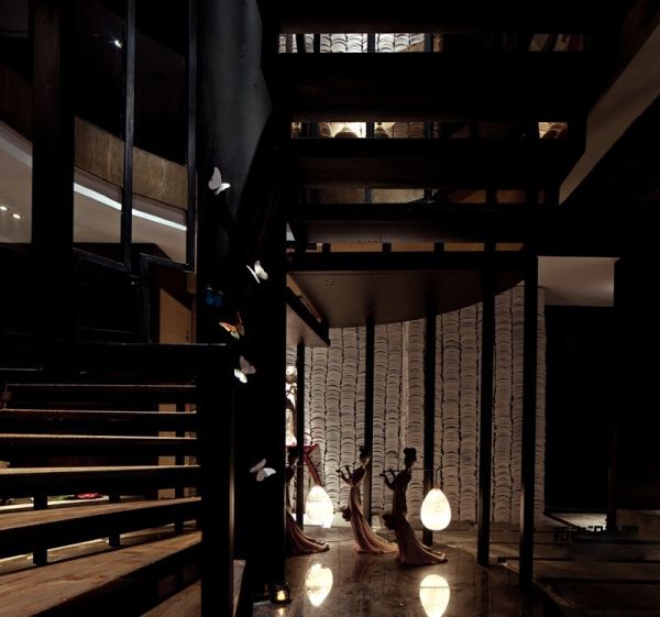 会所装修中颜色搭配的选择，让人眼前一亮