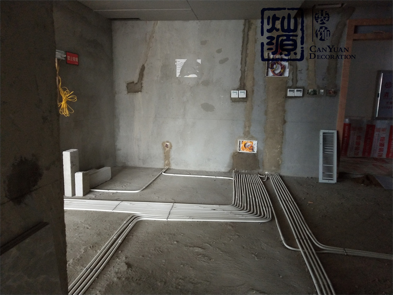 办公室装修施工现场图