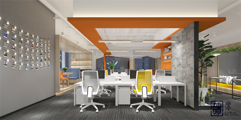办公工位没创意还不好看？ 吐血整理南宁办公室装修办公区域效果图案例鉴赏（三）！