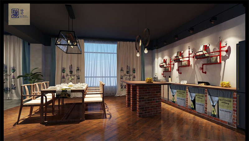 600平南宁轰趴馆娱乐空间装修效果图