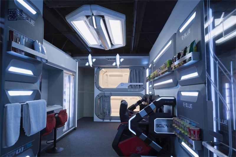 南宁电竞酒店装修设计效果图