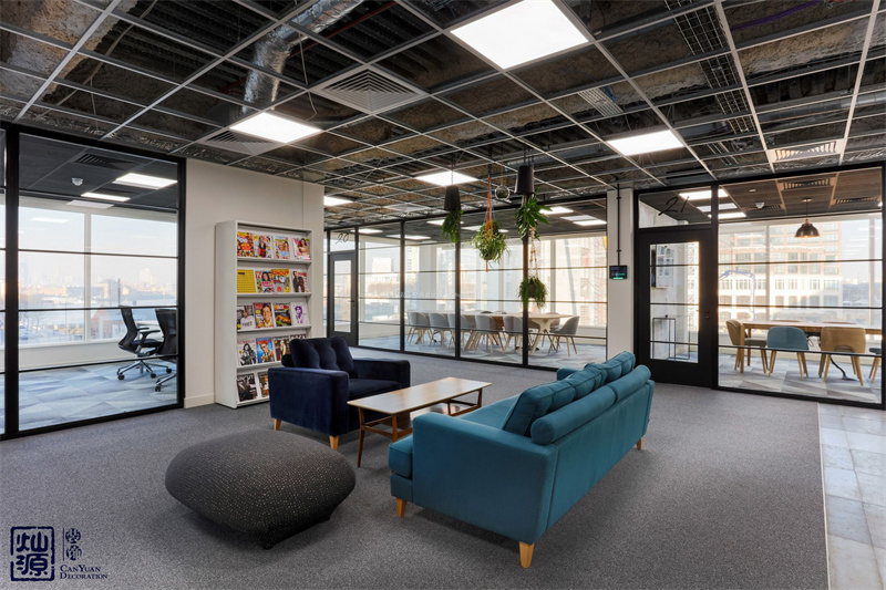 南宁游戏公司办公室设计效果图