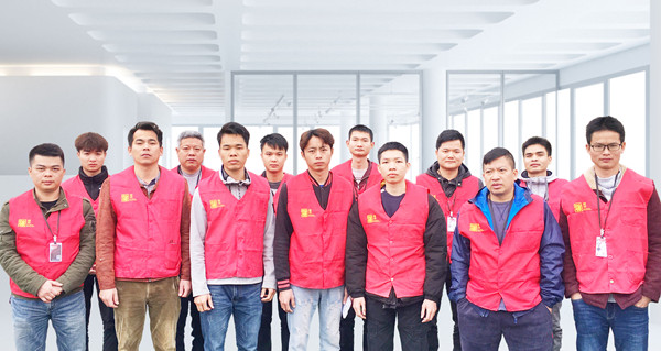 装饰公司施工团队图片