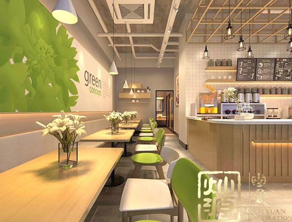南宁奶茶店装修看这3点，让店面上升好几个档次！
