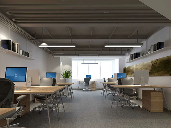 办公空间装修实景图