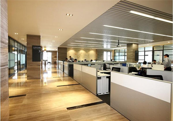办公室装修实景图