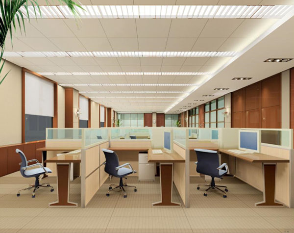 南宁中式办公装修，谁能想到是这个效果