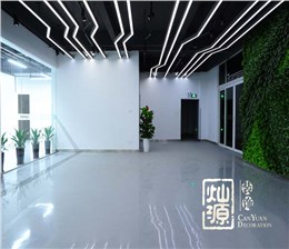 高新区企业总部厂房办公室设计装修案例-利来w66最给利装饰