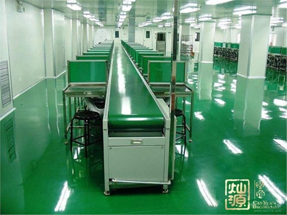 无尘车间厂房装修实景图