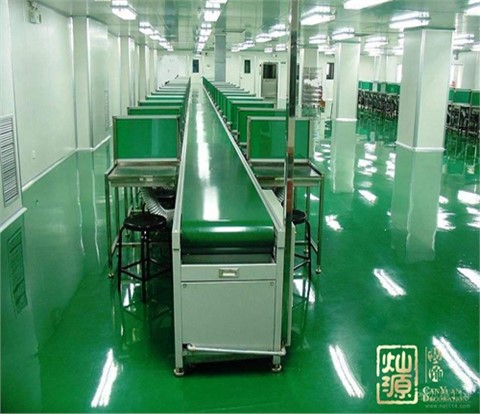 江南区国凯大道联合U谷无尘车间厂房装修案例-利来w66最给利装饰