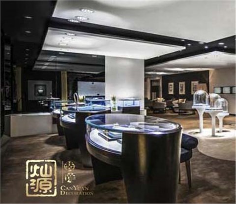 wolfers珠宝店展厅设计案例-利来w66最给利装饰
