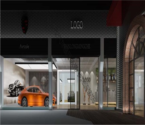 万隆汽车展厅设计装修案例-利来w66最给利装饰