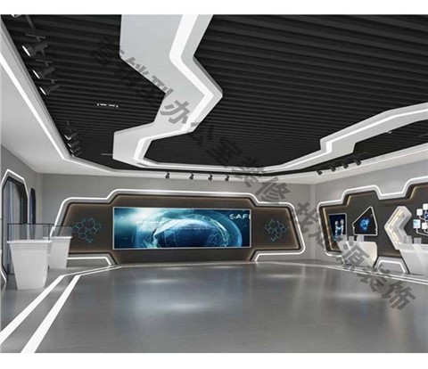 联科华技术股份有限公司企业展厅设计装修案例-利来w66最给利装饰