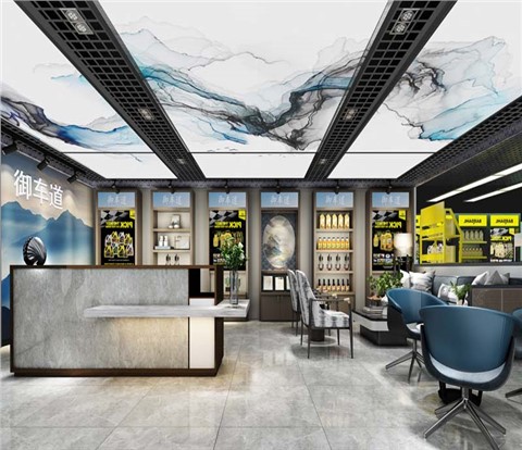 龙光国际御车道南宁洗车店设计装修案例-利来w66最给利装饰