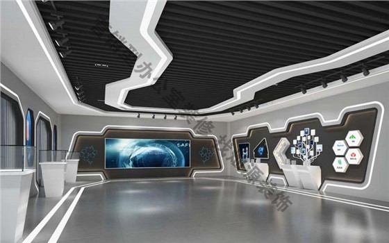 企业展厅设计装修效果图