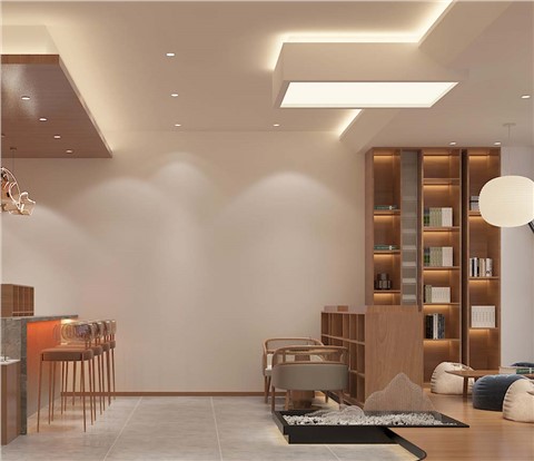 “副业多样化经营，接待赚钱两不误”——130平茶馆设计装修案例-利来w66最给利装饰